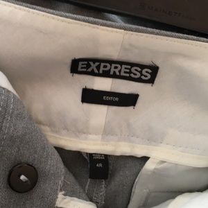 Express editor suit and jacket